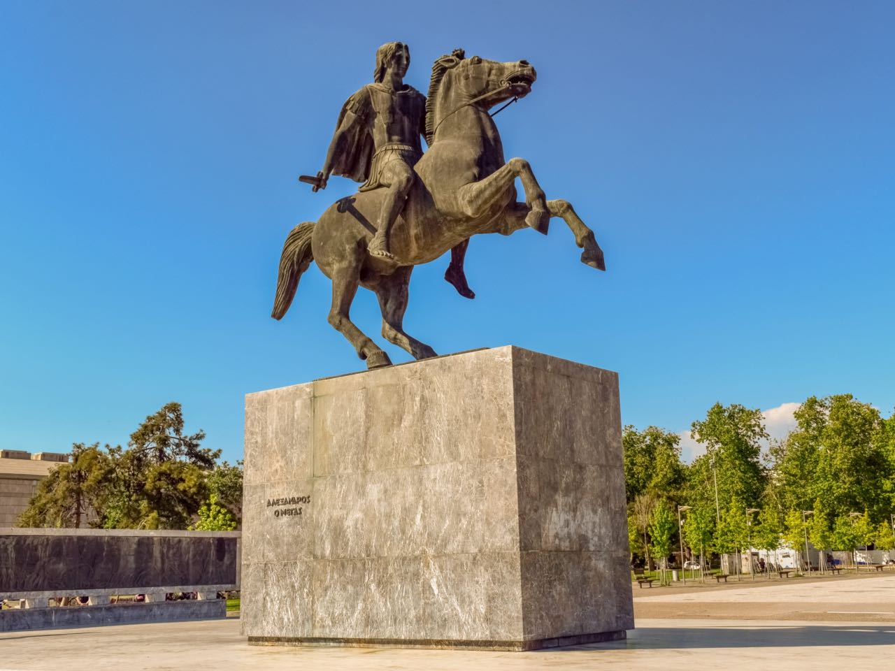 Estatua de Alejandro en Tesalonica