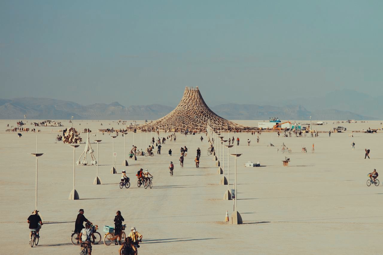 Burning Man installaciones de arte
