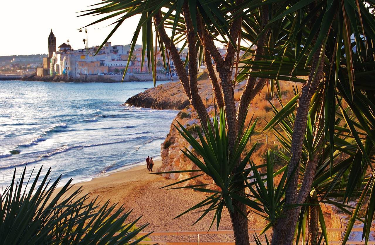 Platja dels Balmins mejores playas gay-friendly de Sitges