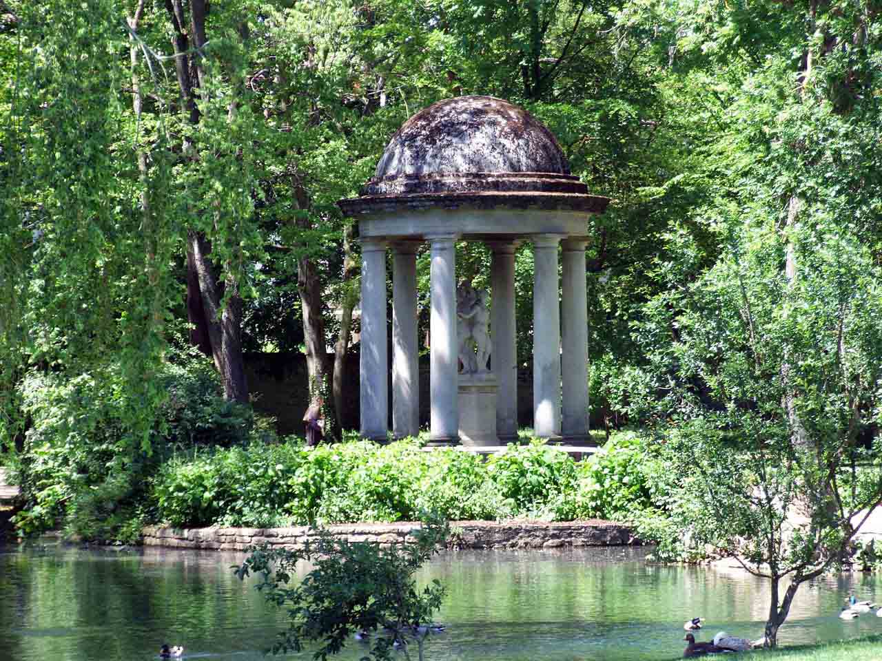 Jardin Arquebuse en Dijon